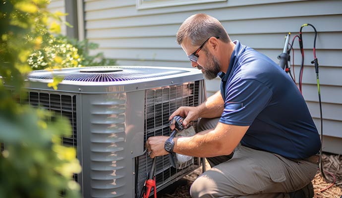 HVAC heating system maintenance