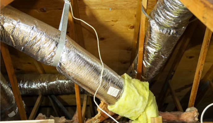 Leakage in duct